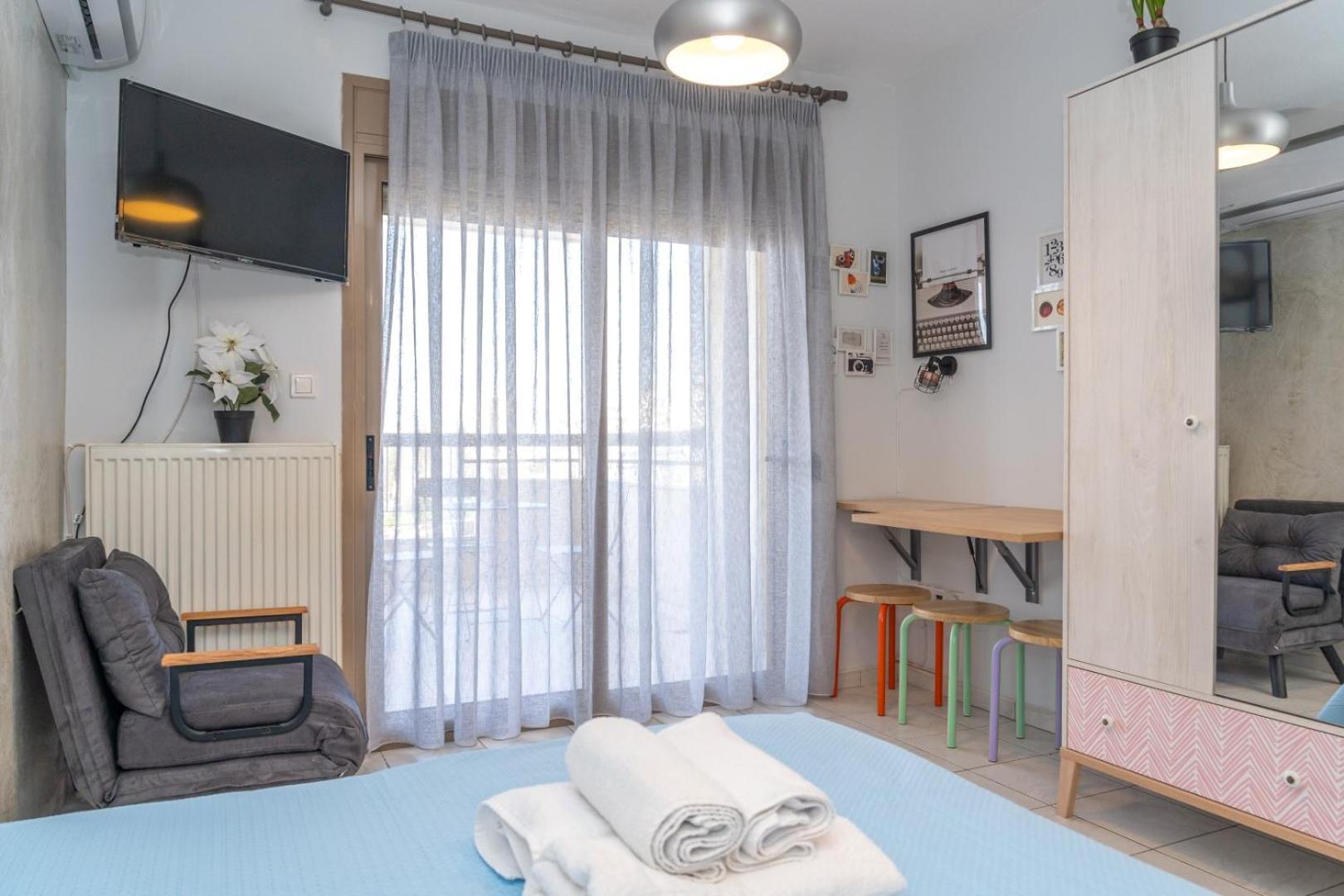 Kosmos Service Apartment Beautiful Studio 3 With Additional Cost Parking Thessaloniki Buitenkant foto